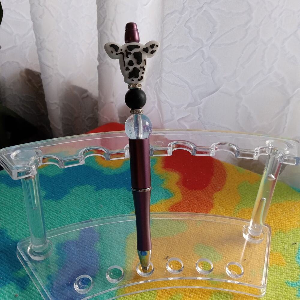 Beaded Pen Cow